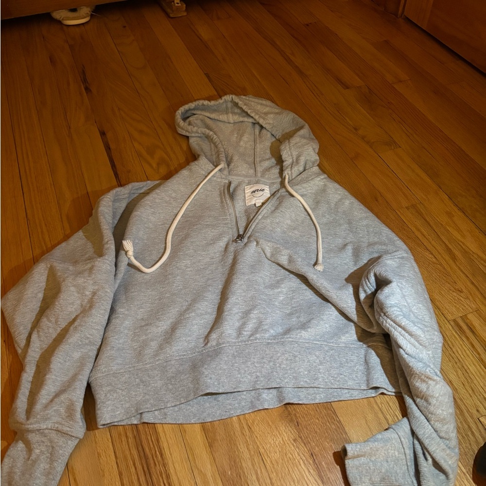 Aerie Light Gray Women's Hoodie
